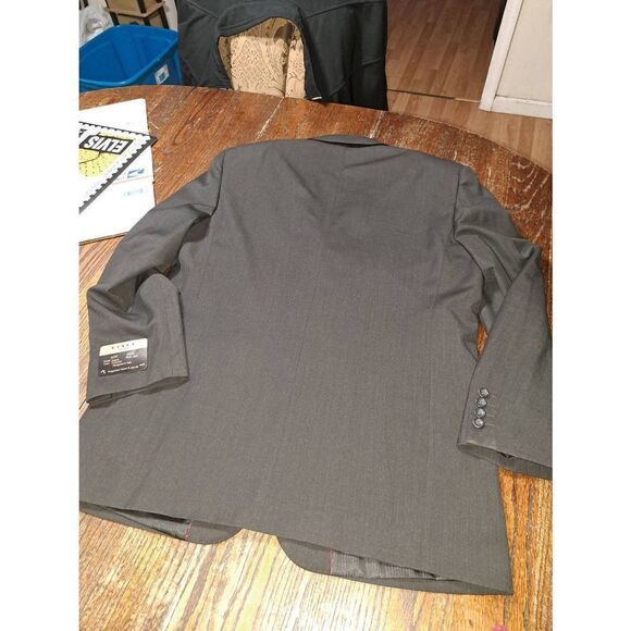 New 42R Vinci Couture Zegna Grey Suit Sports Jacket Coat Blazer Super 150 NWT - Picture 5 of 6
